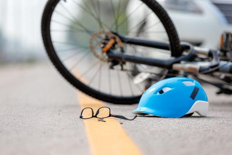 A bicycle accident in Conyers.