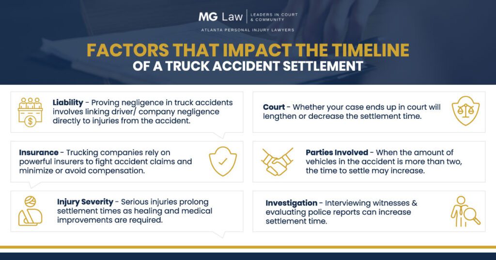 how long will my truck accident case take?