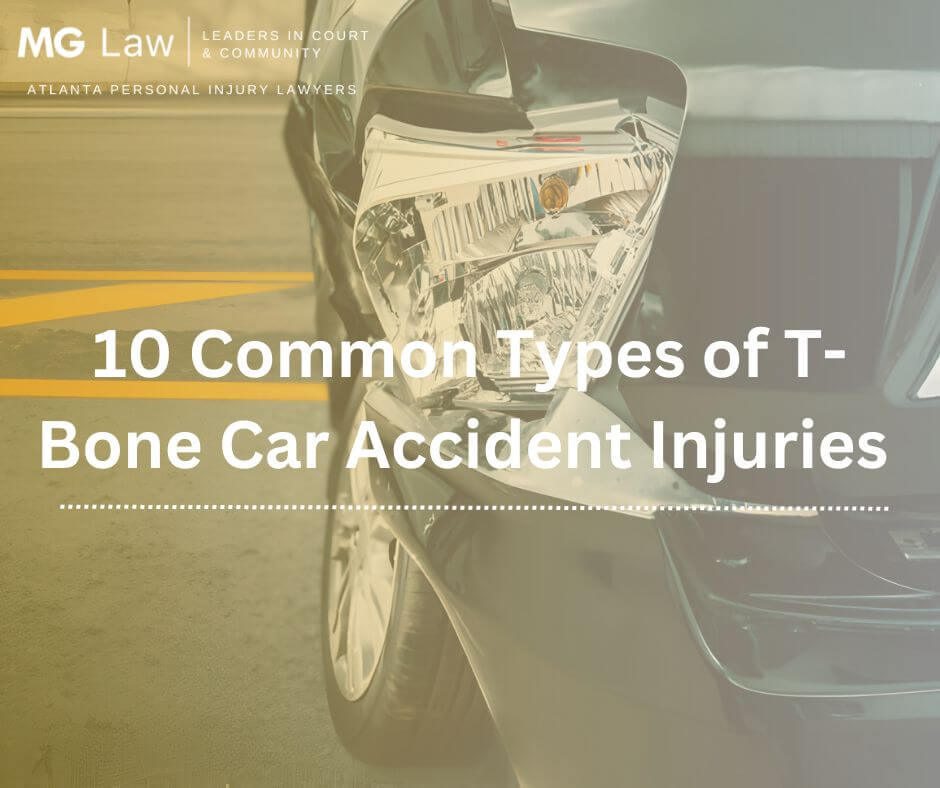 t bone car accident injuries