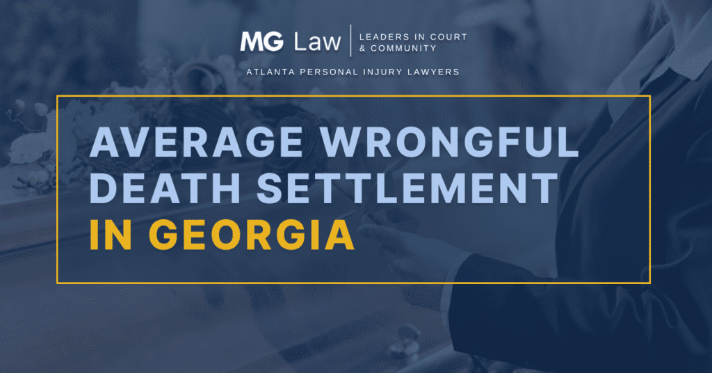 average wrongful death settlement Georgia