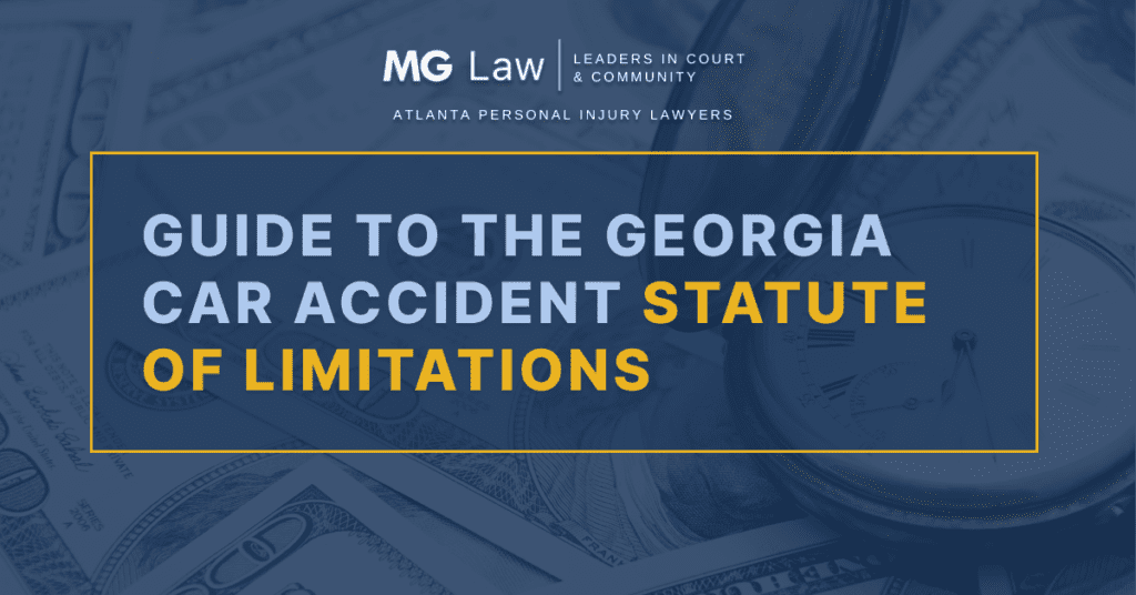 car accident statute of limitations Georgia