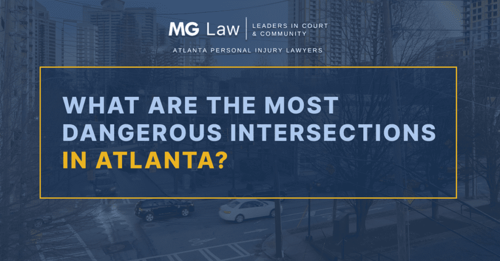 Most dangerous intersections in Atlanta Georgia