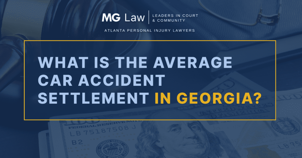 average settlement for car accident in Georgia